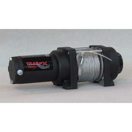 Trailfx WINCHES ATV/UTV Mounted; Recovery Winch; 250 Amp Electric; 3500 Pound Line Pull Capacity W35B